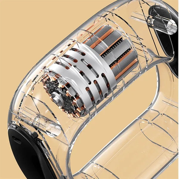 Heated Vibration Massage Ring For Neck Shoulder And Back