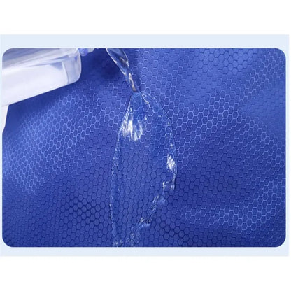 Drawstring Waterproof Sports Backpack With Side Mesh Pockets