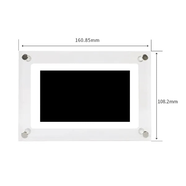 Transparent Acrylic Digital Photo Album