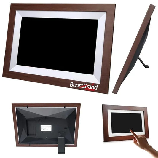 10" Digital Wooden Photo Frame