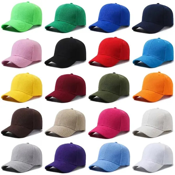 Custom Embroidered Baseball Cap Adjustable Sun Outdoor Hat
