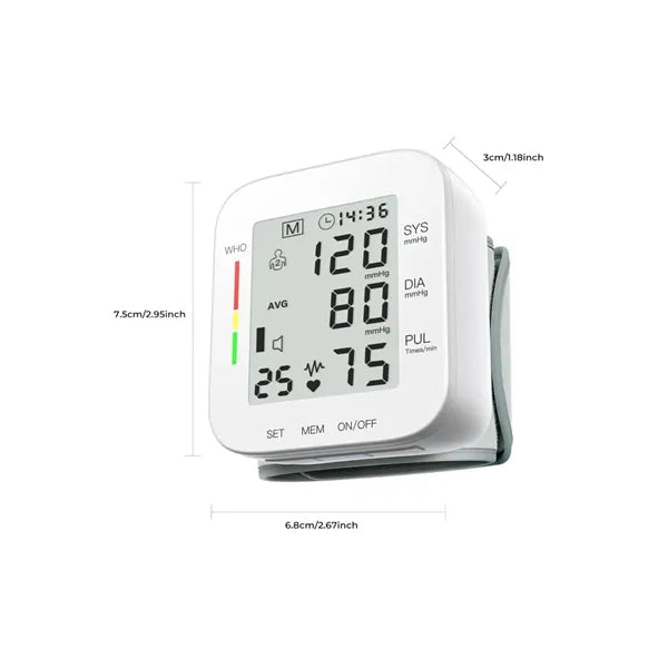 Digital Display Voice-Activated Blood Pressure Monitor