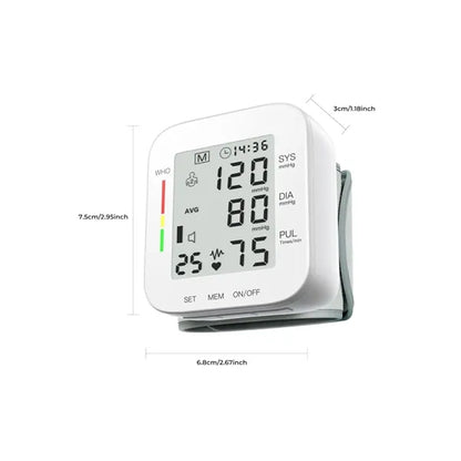 Digital Display Voice-Activated Blood Pressure Monitor