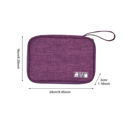 Electronic Accessories Cable Organizer Bag