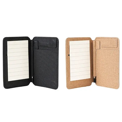 Magnetic Phone Wallet Notepad Card Holder
