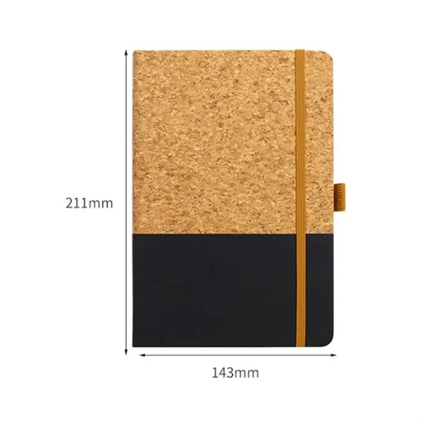 Eco-Friendly  A5 Sustainable JournalCork Notebook