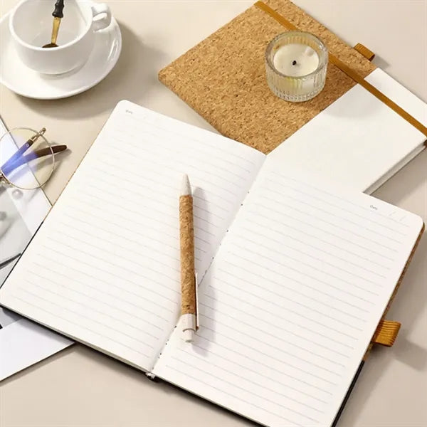 Eco-Friendly  A5 Sustainable JournalCork Notebook