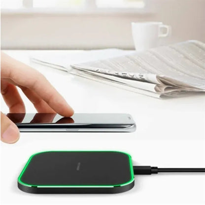 15W Ultra-Thin Wireless Charger with LED
