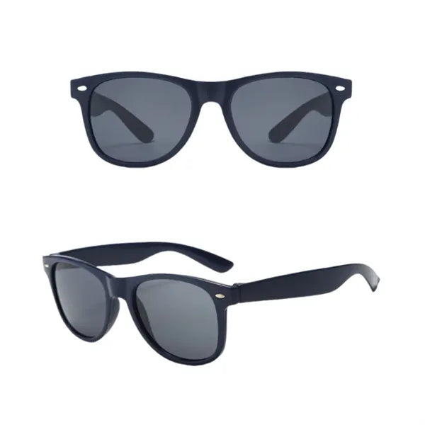 Rainbow Color Rectangle Frame Sunglass