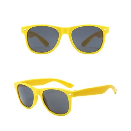 Rainbow Color Rectangle Frame Sunglass