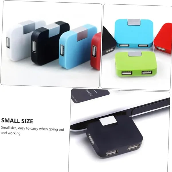 Portable USB Hub 4 Port Splitter