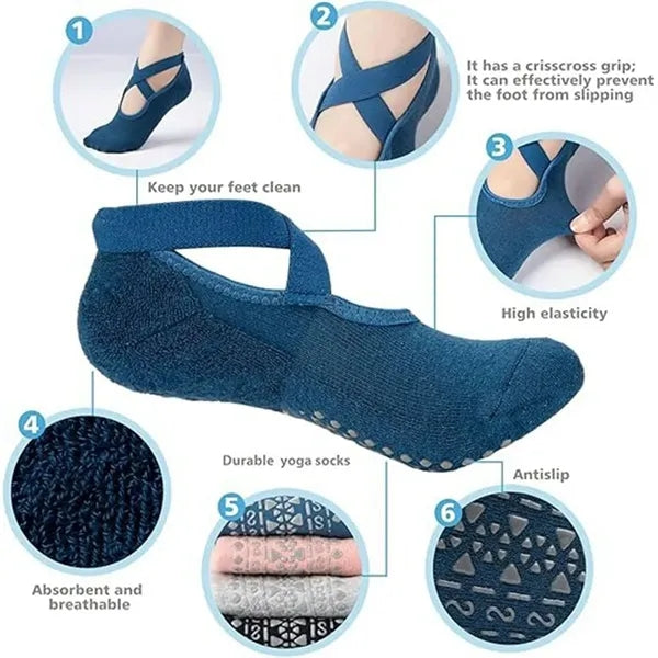 Non-Slip Yoga Socks