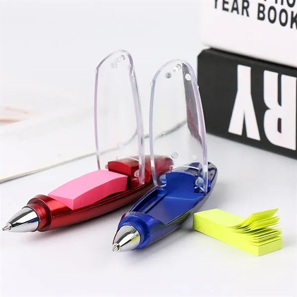 Multi-Function LED Pen with Sticky Notes