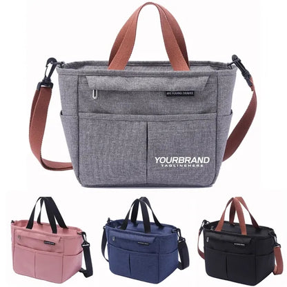 Waterproof Insulated Lunch Bag with Shoulder Strap