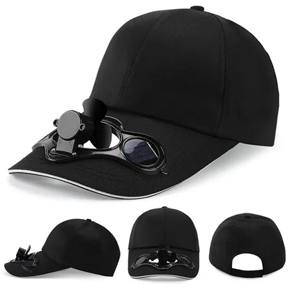 Outdoor Solar Powered Fan Sun Hat