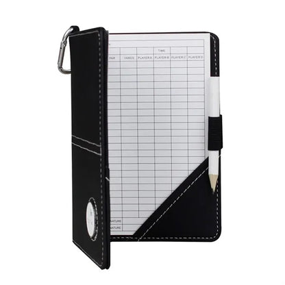 Portable Golf Scorecard Holder with Pen Slot