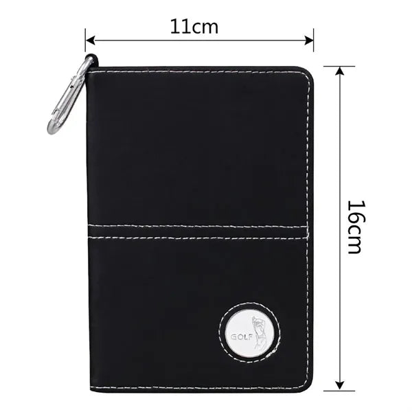 Portable Golf Scorecard Holder with Pen Slot