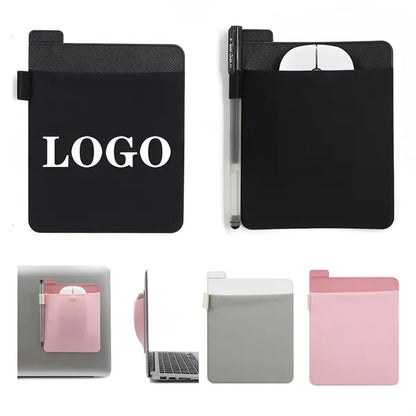 Elastic Adhesive Wireless Mouse Pouch With Pen Holder