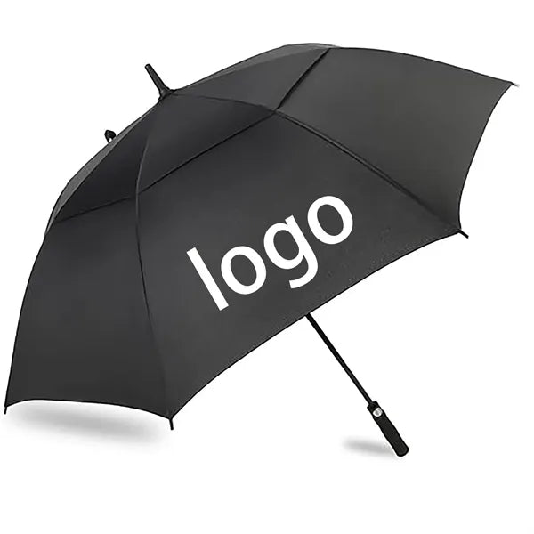 Double Canopy Vented Windproof Automatic Open Golf Umbrella