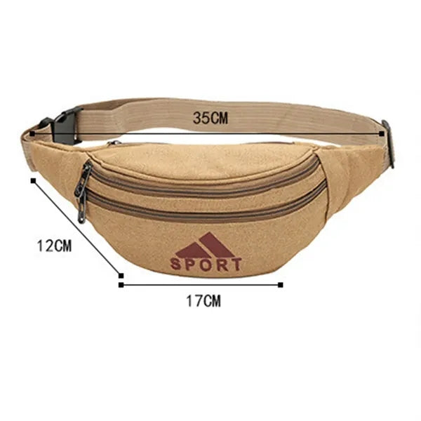 Retro Fanny Pack For Outdoor Sports