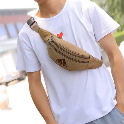 Retro Fanny Pack For Outdoor Sports