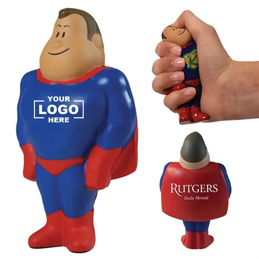 Printed Super Hero Stress Reliever
