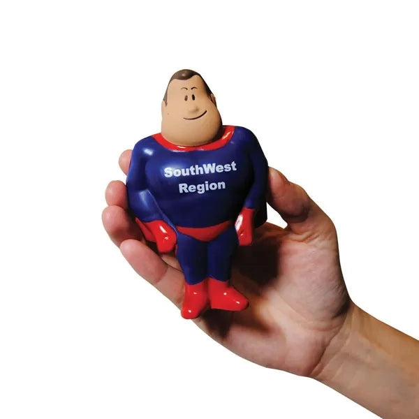 Printed Super Hero Stress Reliever