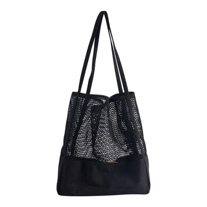 Mesh Shoulder Tote Bag  (13" L x 15" H)
