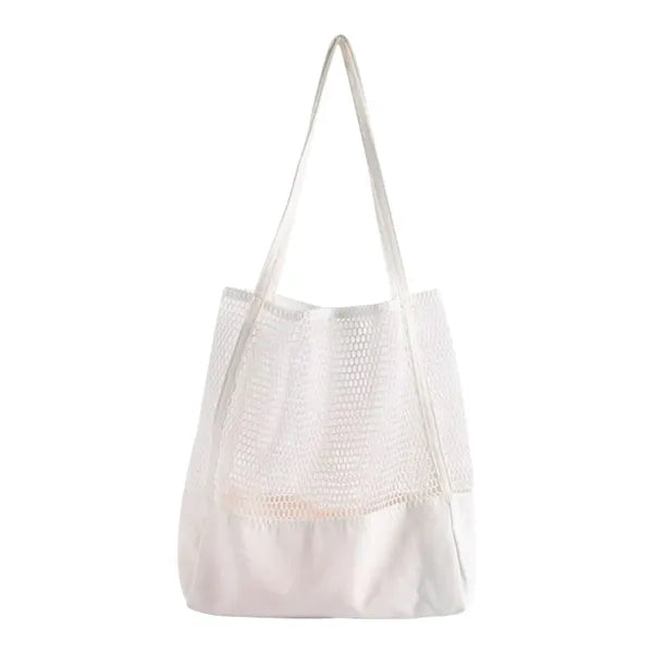Mesh Shoulder Tote Bag  (13" L x 15" H)