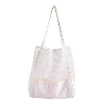 Mesh Shoulder Tote Bag  (13" L x 15" H)