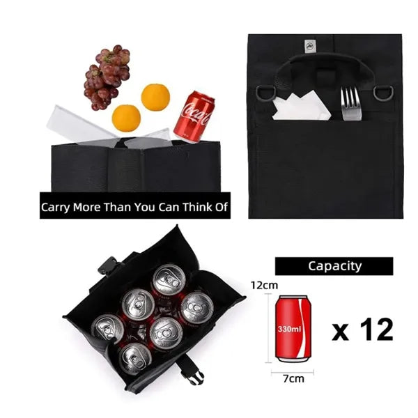 Can Roll Top Backpack Cooler
