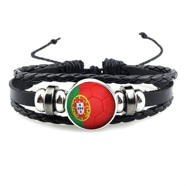 Flag Braided Bracelet