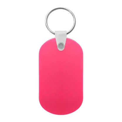 Custom Plastic Keychain ( 2.17 x 1.37 )