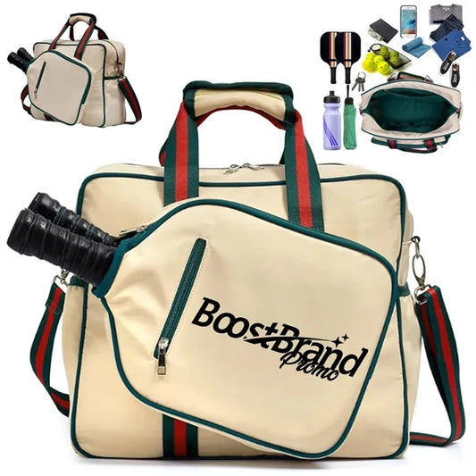 8L Pickleball Sling Bag W/ Racket Holder
