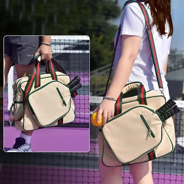 8L Pickleball Sling Bag W/ Racket Holder