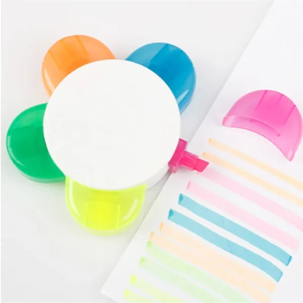 Creative Footprint Shaped Highlighter Set