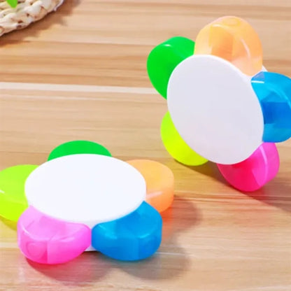 Creative Footprint Shaped Highlighter Set