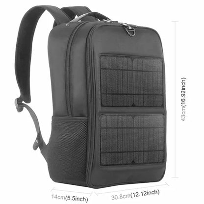 Solar Charging Backpack for Outdoor Travel