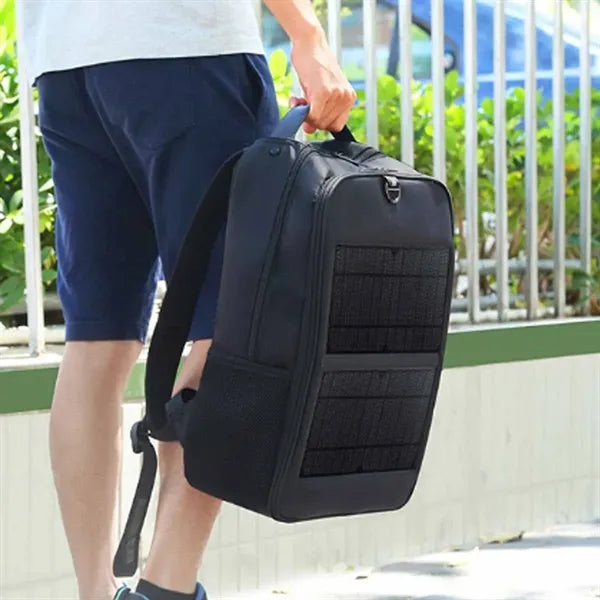 Solar Charging Backpack for Outdoor Travel