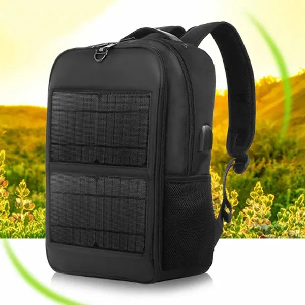 Solar Charging Backpack for Outdoor Travel