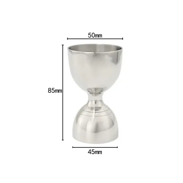 2oz. Stainless Steel Indian Style Jigger Cocktail Measuring