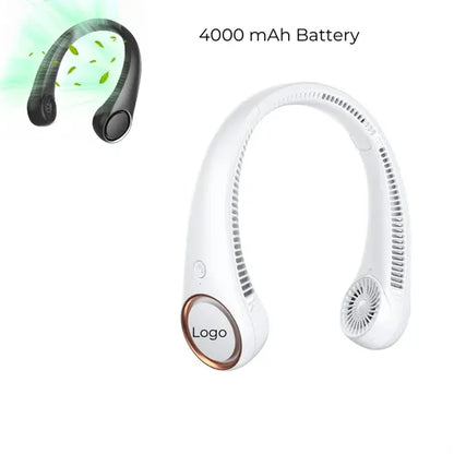 4000mAh Portable Neck Fan,360 Cooling Fan
