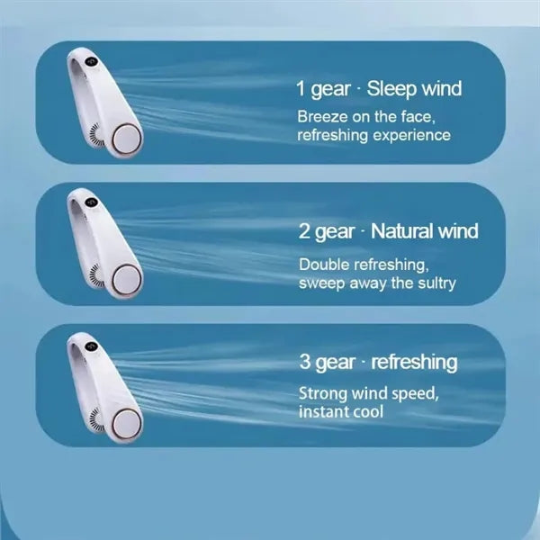 Portable Neck Fan 1800 mAh
