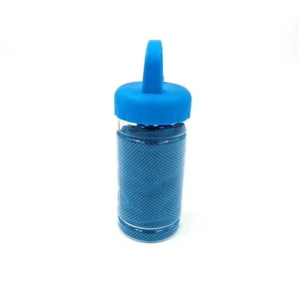 Portable Ice Cooling Towels with Storage Case Chilly