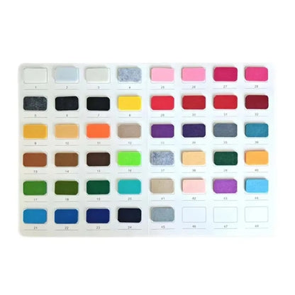 Portable Versatile Pouch Stationery Storage Felt Black Bag