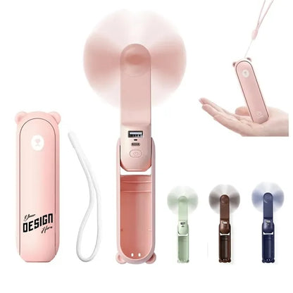 3 IN 1 USB Rechargeable Portable Fan