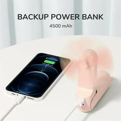 3 IN 1 USB Rechargeable Portable Fan