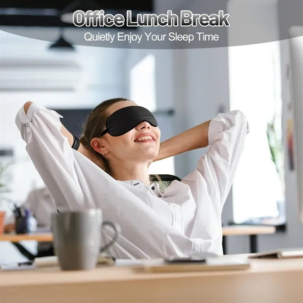 Silk Eye Masks with Adjustable Strap