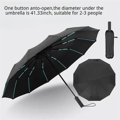 Reinforced 60-Rib Umbrella