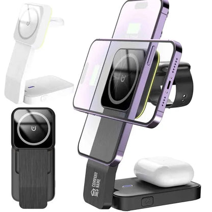 3 in 1 Magnetic Charger With Light